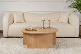 Runder Couchtisch Moira aus Holz in Eiche 90Ø von Hanah Home – Bild 4