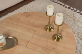 Runder Couchtisch Moira aus Holz in Eiche 90Ø von Hanah Home – Bild 6