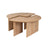 Runder Couchtisch Moira aus Holz 90Ø - ZEN ZONE Furniture