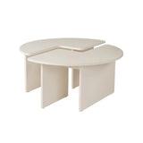 Runder Couchtisch Moira aus Holz 90Ø - ZEN ZONE Furniture