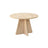 Runder Couchtisch Mushroom aus melaminbeschichteten Holz in Travertin, 60×60×40 cm von Hanah Home – Bild 6