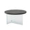 Runder Couchtisch Serenity aus Holz und gehärtetem Glas 70Ø von Hanah Home – Bild 5