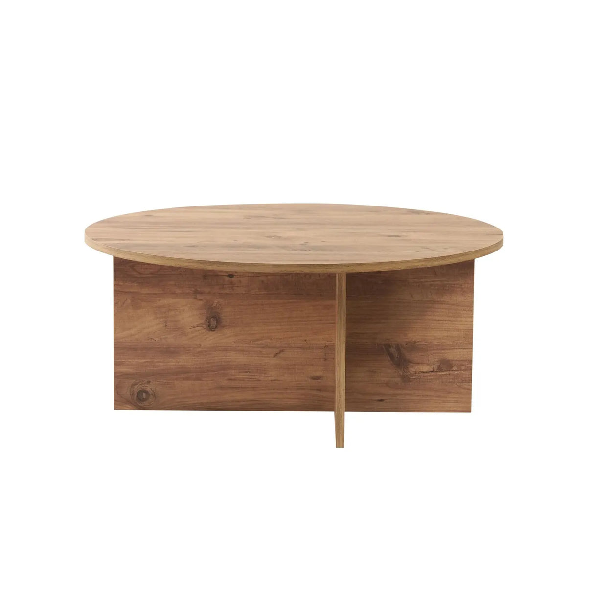 Runder Couchtisch Soleil aus Holz 90Ø - ZEN ZONE Furniture