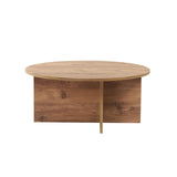Runder Couchtisch Soleil aus Holz 90Ø - ZEN ZONE Furniture