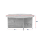 Runder Couchtisch Soleil aus Holz 90Ø - ZEN ZONE Furniture