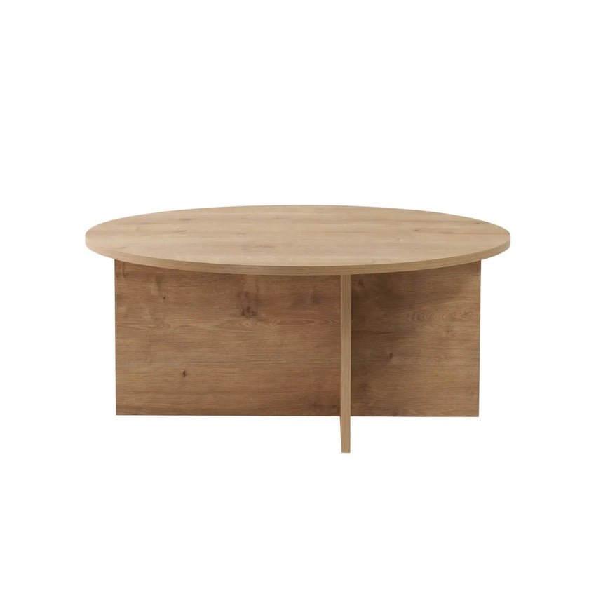 Runder Couchtisch Soleil aus Holz 90Ø - ZEN ZONE Furniture