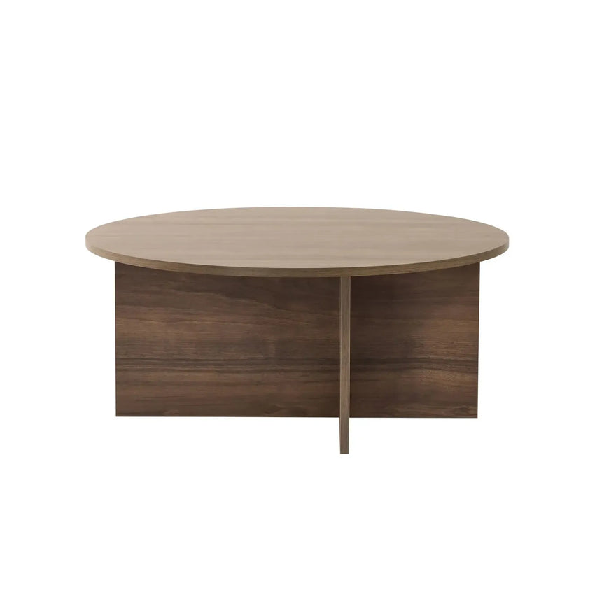Runder Couchtisch Soleil aus Holz 90Ø - ZEN ZONE Furniture