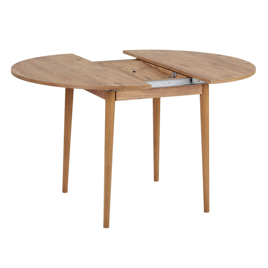 Runder Esstisch Viona aus melaminbeschichteten Holz, 100×100×75 cm von Hanah Home – Bild 7