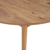 Runder Esstisch Viona aus melaminbeschichteten Holz, 100×100×75 cm von Hanah Home – Bild 8