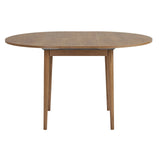 Runder Esstisch Viona aus melaminbeschichteten Holz in Kafkas Eiche, 100×100×75 cm von Hanah Home – Bild 5