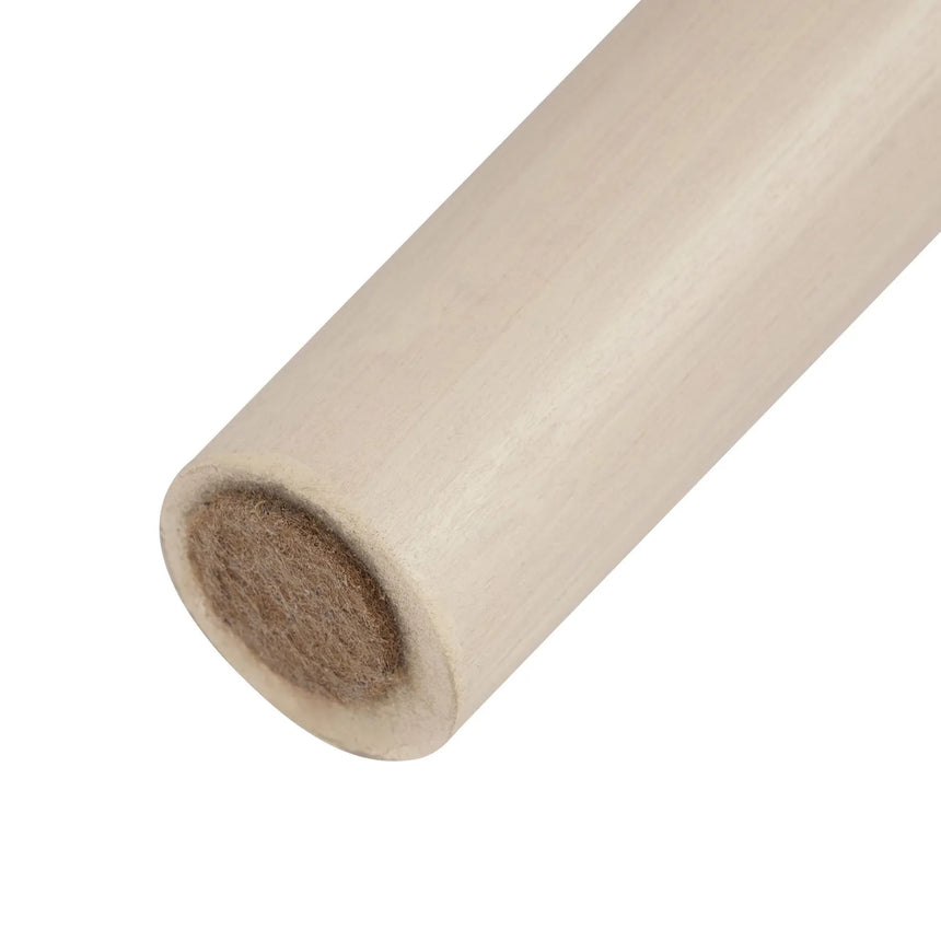Runder Esstisch Viona aus melaminbeschichteten Holz in Travertin und Eiche, 100×100×75 cm von Hanah Home – Bild 9