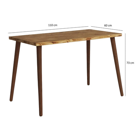 Schreibtisch Cozy aus massivem Kiefernholz, 110×60×73 cm von Hanah Home – Bild 9