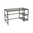 Schreibtisch Master aus Metall und gehärtetem Glas, 130×60×75 cm von Hanah Home – Bild 11