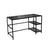 Schreibtisch Master aus gehärtetem Glas und Metall in Schwarz und Rauch, 130×60×75 cm von Hanah Home – Bild 10