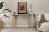 Sideboard Sira aus melaminbeschichteten Holz, 150×35×75 cm von Hanah Home – Bild 1