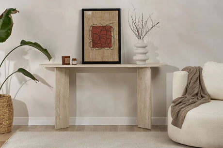 Sideboard Sira aus melaminbeschichteten Holz, 150×35×75 cm von Hanah Home – Bild 1