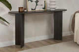 Sideboard Sira aus melaminbeschichteten Holz in Lumiere Black, 150×35×75 cm von Hanah Home – Bild 2