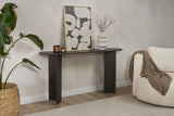 Sideboard Sira aus melaminbeschichteten Holz in Lumiere Black, 150×35×75 cm von Hanah Home – Bild 4