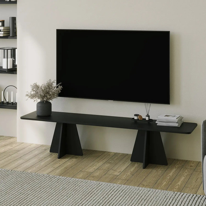 TV-Schrank Mushroom aus melaminharzbeschichteten Holz, 180×42×40 cm von Hanah Home – Bild 3