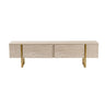 Meuble TV Serenity en bois mélaminé, 180×29,5×50 cm