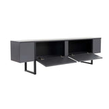 Meuble TV Serenity en bois mélaminé, 180×29,5×50 cm