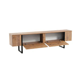 Meuble TV Serenity en bois mélaminé, 180×29,5×50 cm