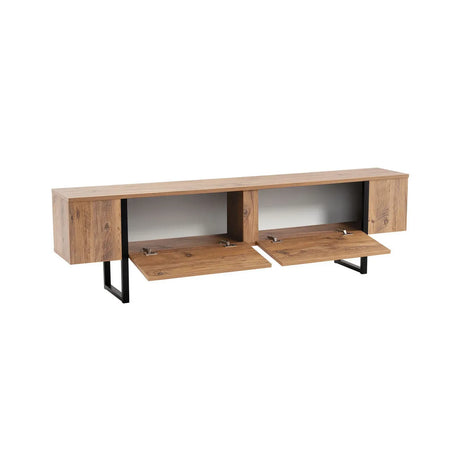 TV-Schrank Serenity aus melaminbeschichteten Holz, 180×29,5×50 cm - ZEN ZONE Furniture