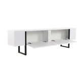 Meuble TV Serenity en bois mélaminé, 180×29,5×50 cm