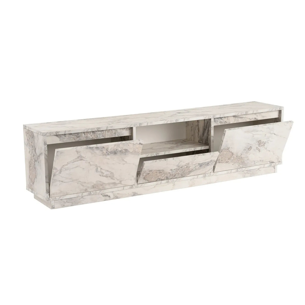 TV-Schrank Vanguard aus Holz, 160×29,5×42 cm - ZEN ZONE Furniture