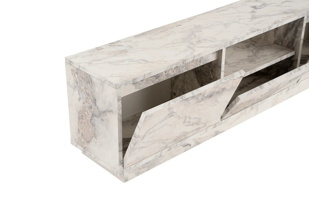 TV-Schrank Vanguard aus Holz, 160×29,5×42 cm von Hanah Home – Bild 9