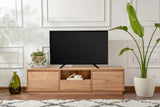 TV-Schrank Vanguard aus melaminbeschichteter Spanplatte in Atlantische Kiefer, 160×29,5×42 cm von Hanah Home – Bild 2
