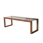 TV-Schrank Via aus massiven Kiefernholz und gehärtetem Glas, 130×40×40 cm von Hanah Home – Bild 7