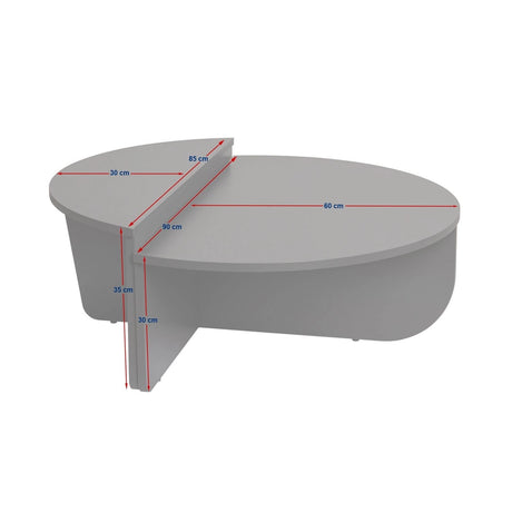 Couchtisch Orion aus Holz in Atlantic Pine, 90x60x30 cm – Bild 10