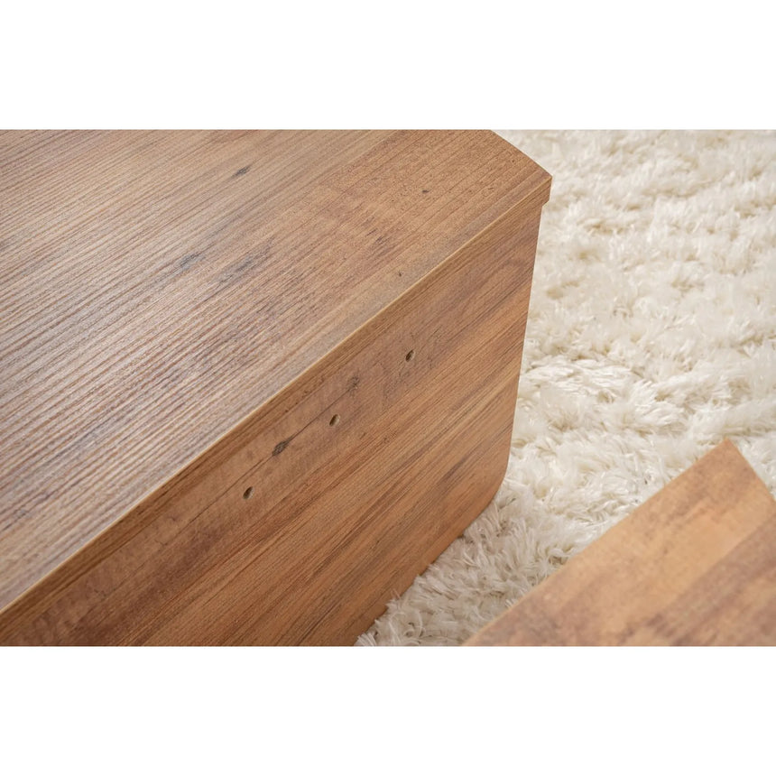 Couchtisch Orion aus Holz in Atlantic Pine, 90x60x30 cm – Bild 7