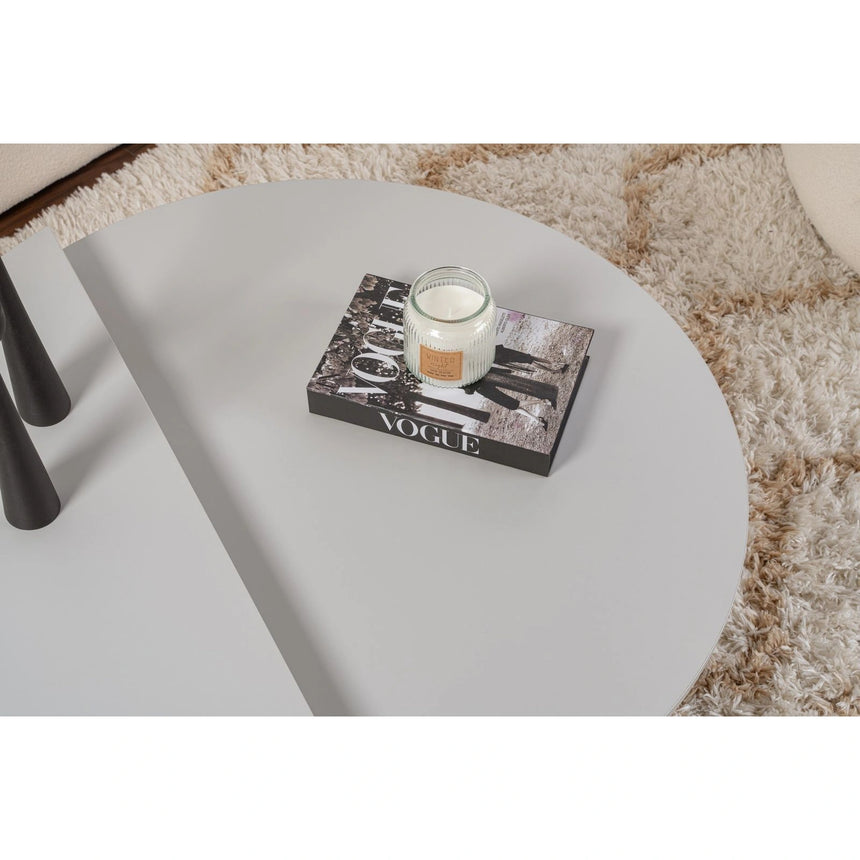 Couchtisch Orion aus Holz in Grau, 90x60x30 cm – Bild 5