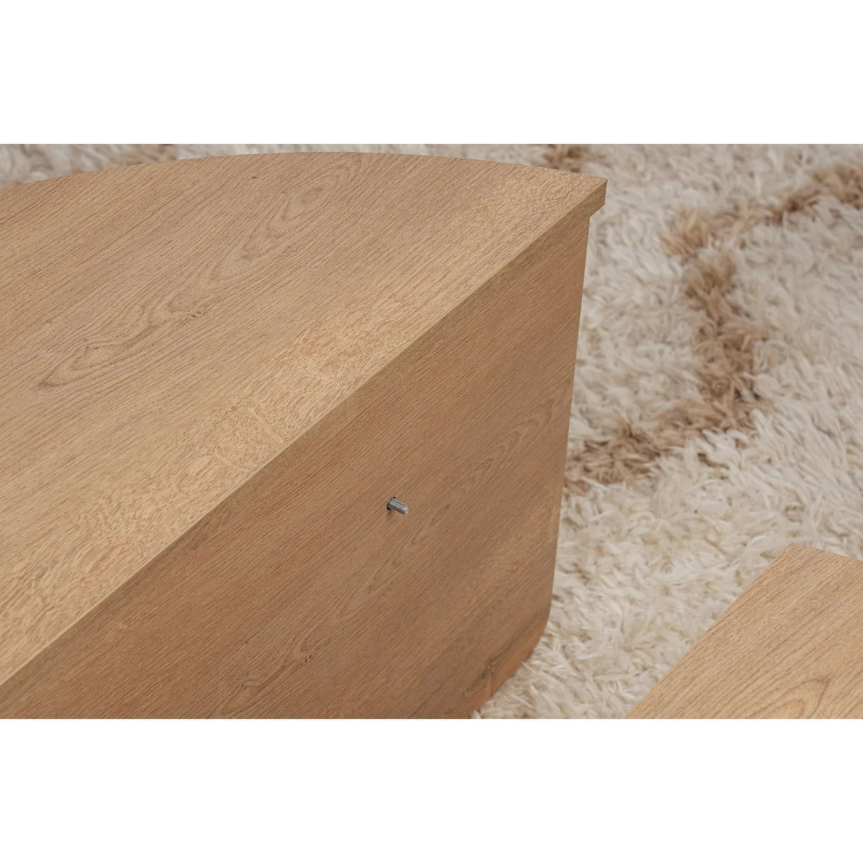 Couchtisch Orion aus Holz in Honey Oak, 90x60x30 cm – Bild 6