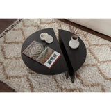 Couchtisch Orion aus Holz in Schwarz, 90x60x30 cm – Bild 4