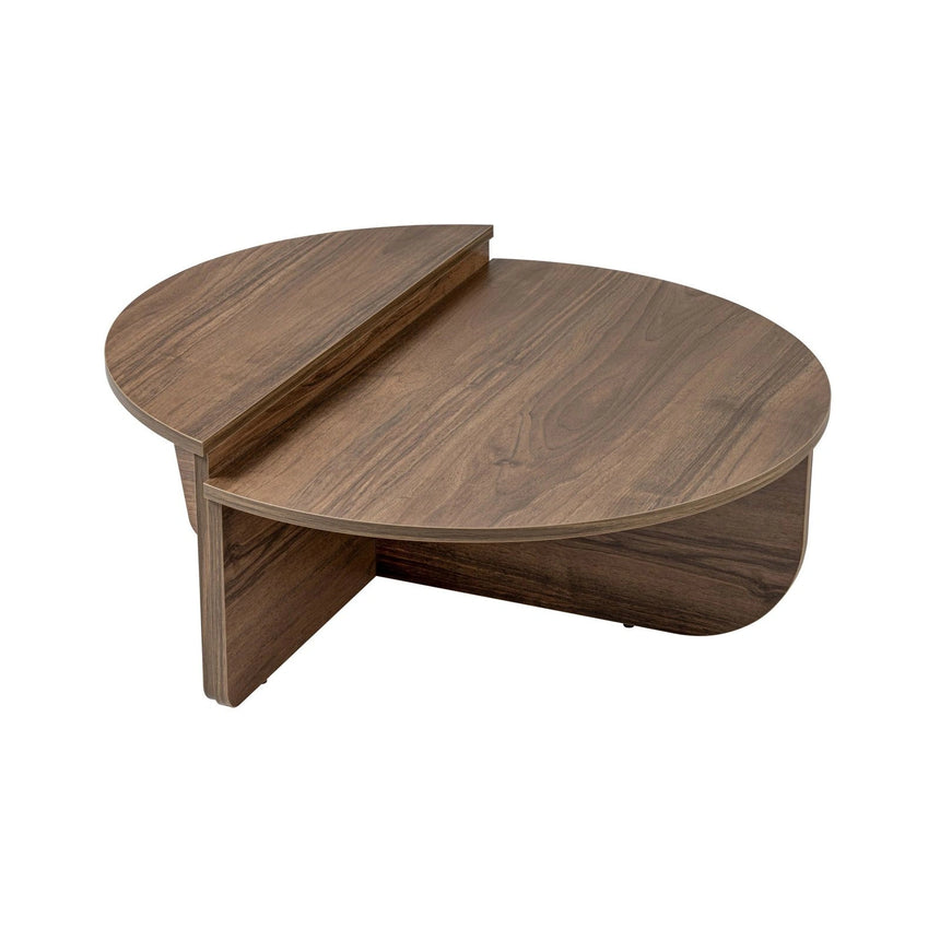 Couchtisch Orion aus Holz in Walnuss, 90x60x30 cm – Bild 7