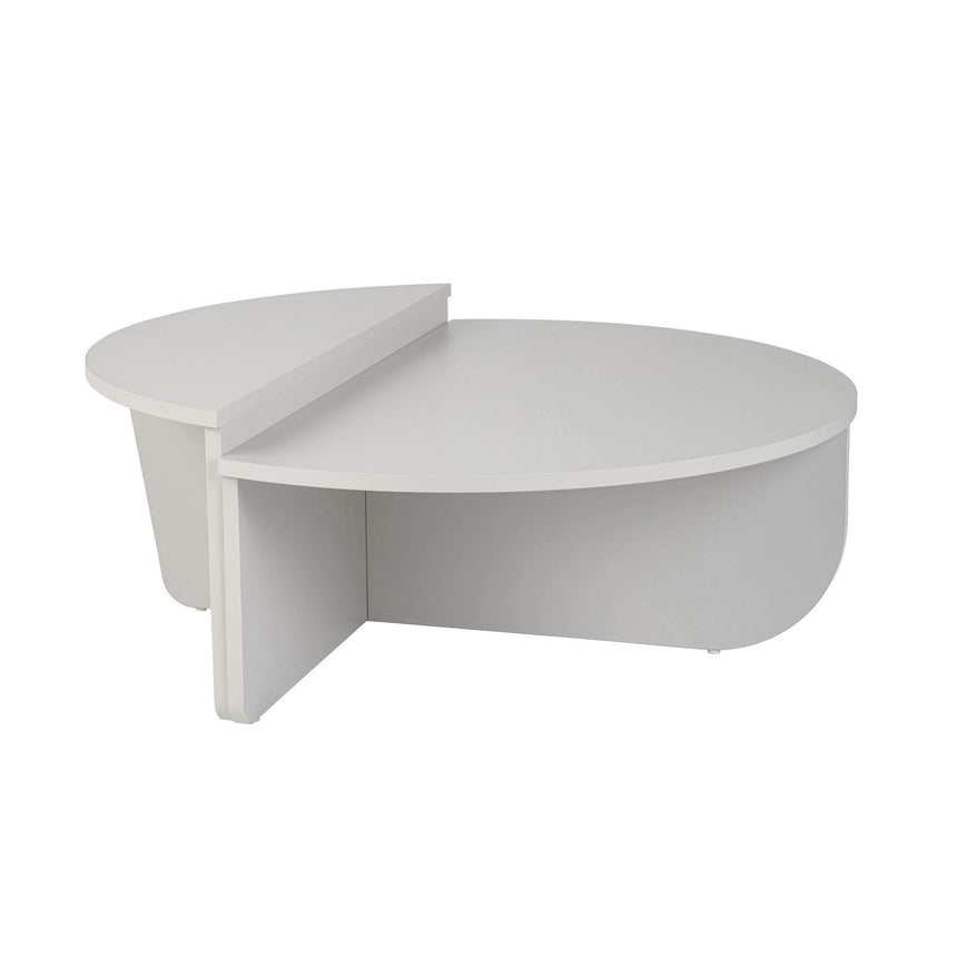 Couchtisch Orion aus Holz in Weiß, 90x60x30 cm – Bild 9