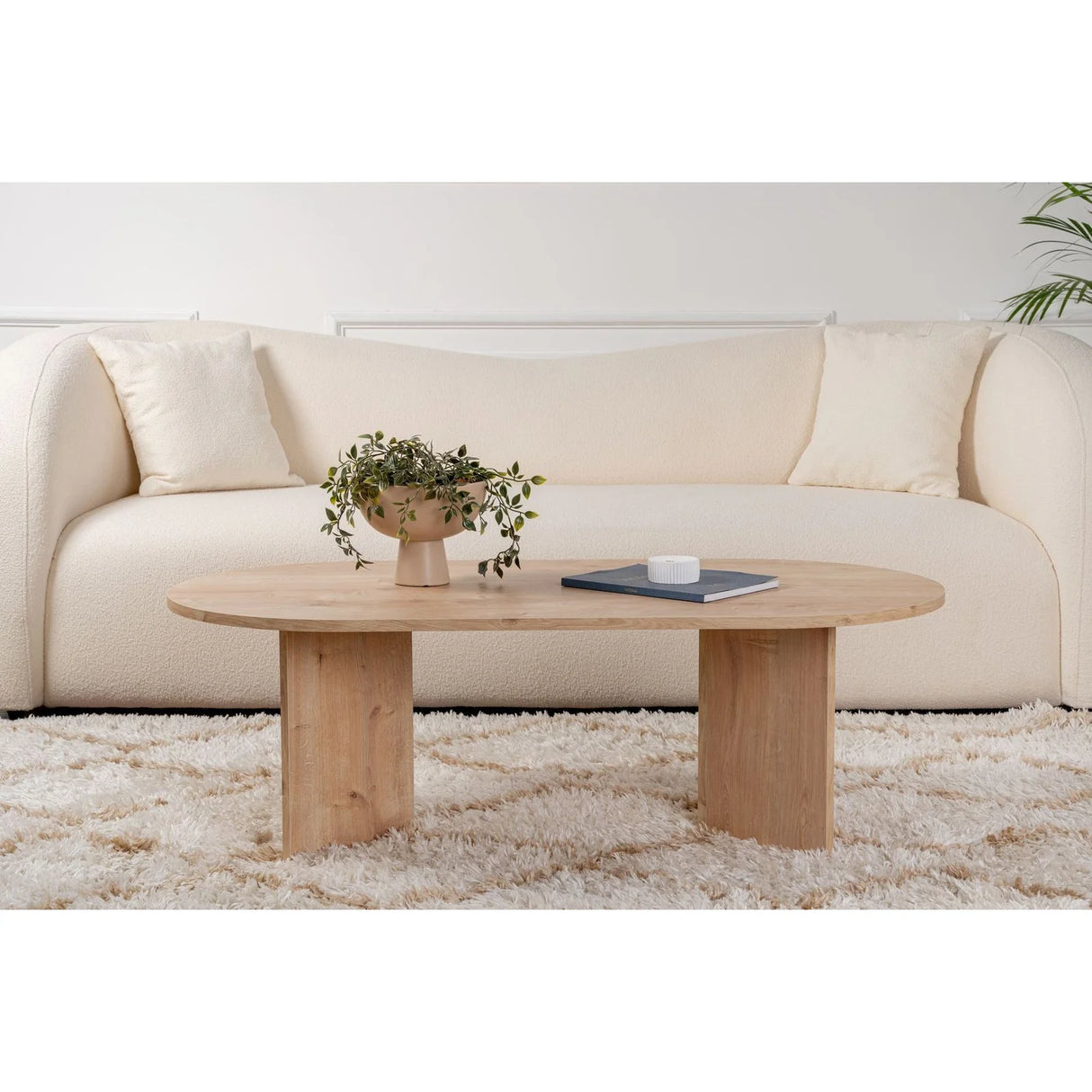 Couchtisch Sable aus Holz in Saphir Eiche, 119x60x40 cm – Bild 2