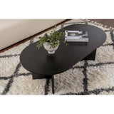 Couchtisch Sable aus Holz in Schwarz, 119x60x40 cm – Bild 3