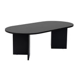 Couchtisch Sable aus Holz in Schwarz, 119x60x40 cm – Bild 8