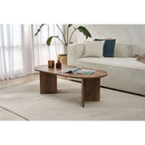 Couchtisch Sable aus Holz in Walnuss, 119x60x40 cm – Bild 6