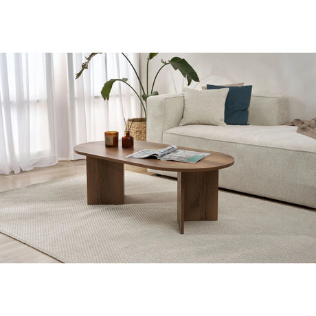 Couchtisch Sable aus Holz in Walnuss, 119x60x40 cm – Bild 6