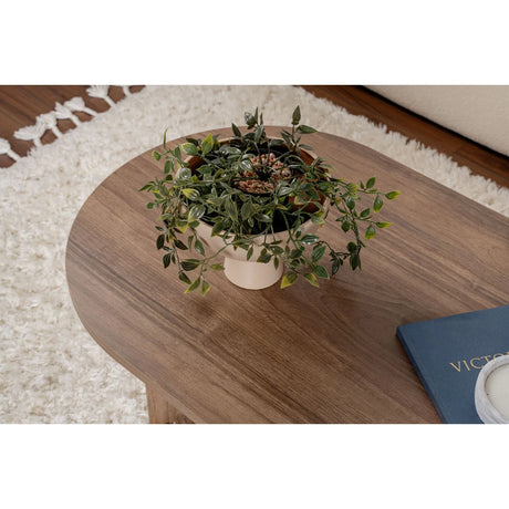 Couchtisch Sable aus Holz in Walnuss, 119x60x40 cm – Bild 5