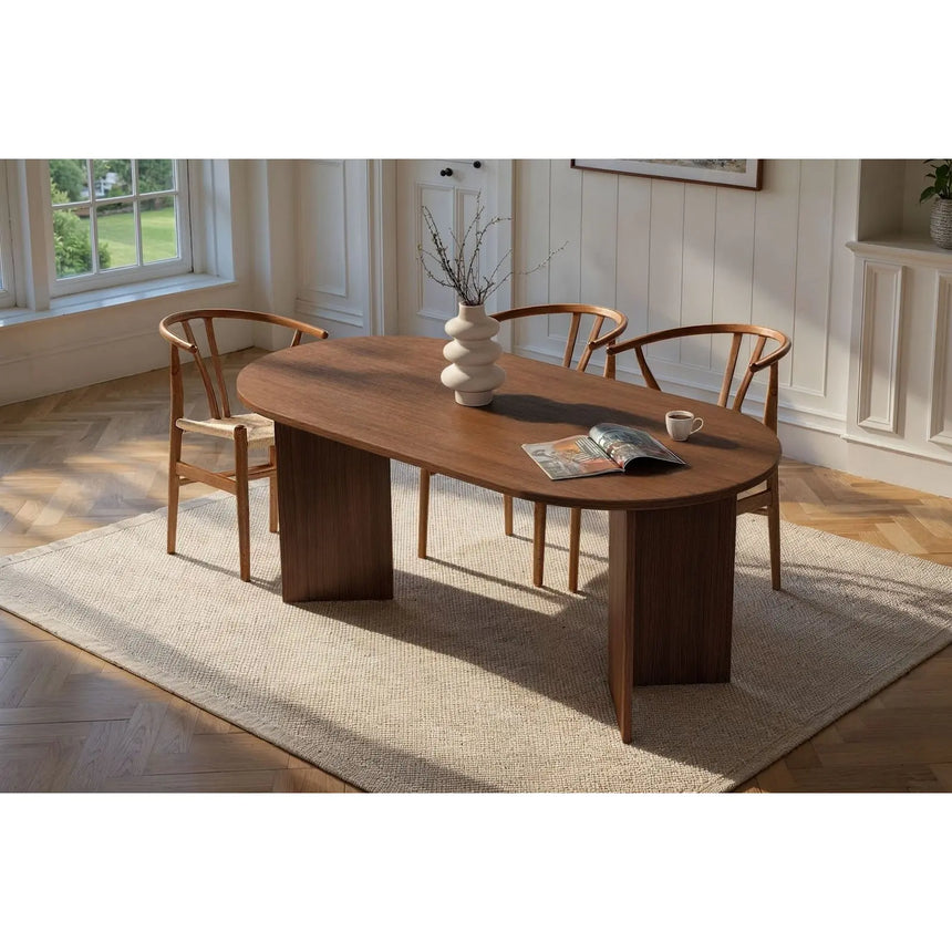 Sablin Esstisch aus Holz, 75x180 cm – Bild 1