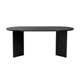 Sablin Esstisch aus Holz in Wood Black, 75x180 cm – Bild 5