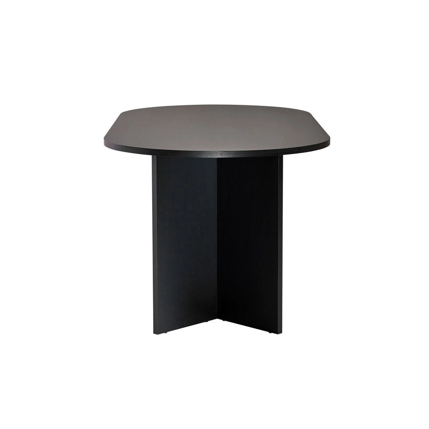 Sablin Esstisch aus Holz in Wood Black, 75x180 cm – Bild 6