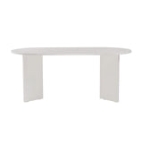 Sablin Esstisch aus Holz in Wood White, 75x180 cm – Bild 5