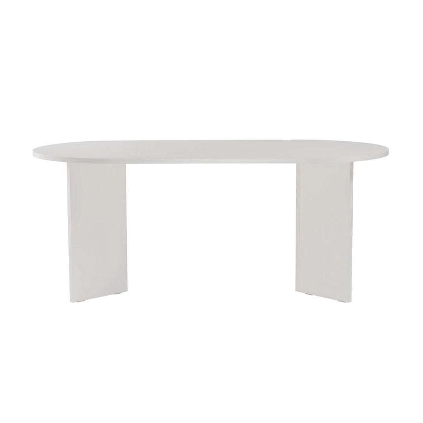 Sablin Esstisch aus Holz in Wood White, 75x180 cm – Bild 5